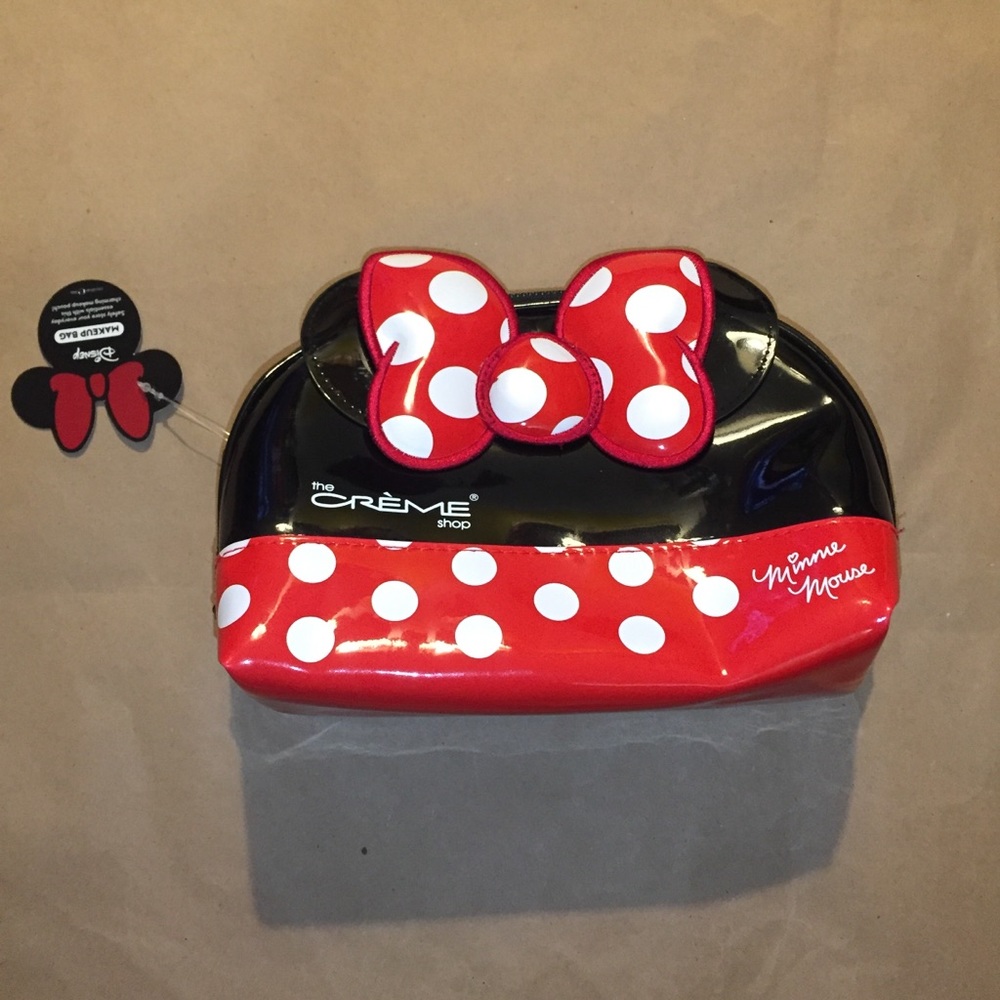 Minnie Mouse makeup bag